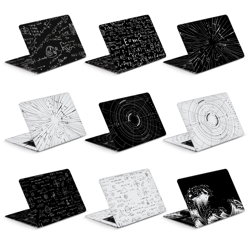 Victus Laptop Accessories - Siyah kapak dizüstü cilt çıkartmalar dizüstü