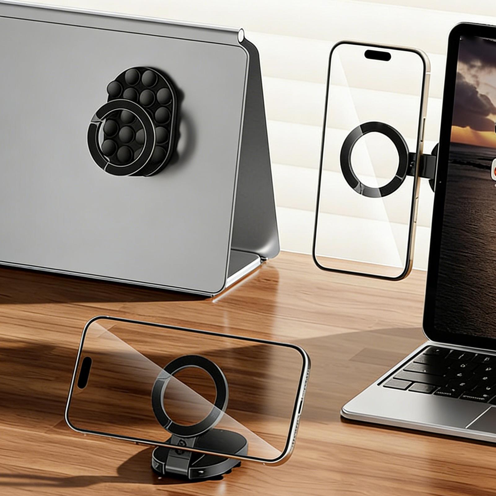 Laptop Accessories Women - Manyetik Akıllı Telefon Masaüstü Standı, iPhone