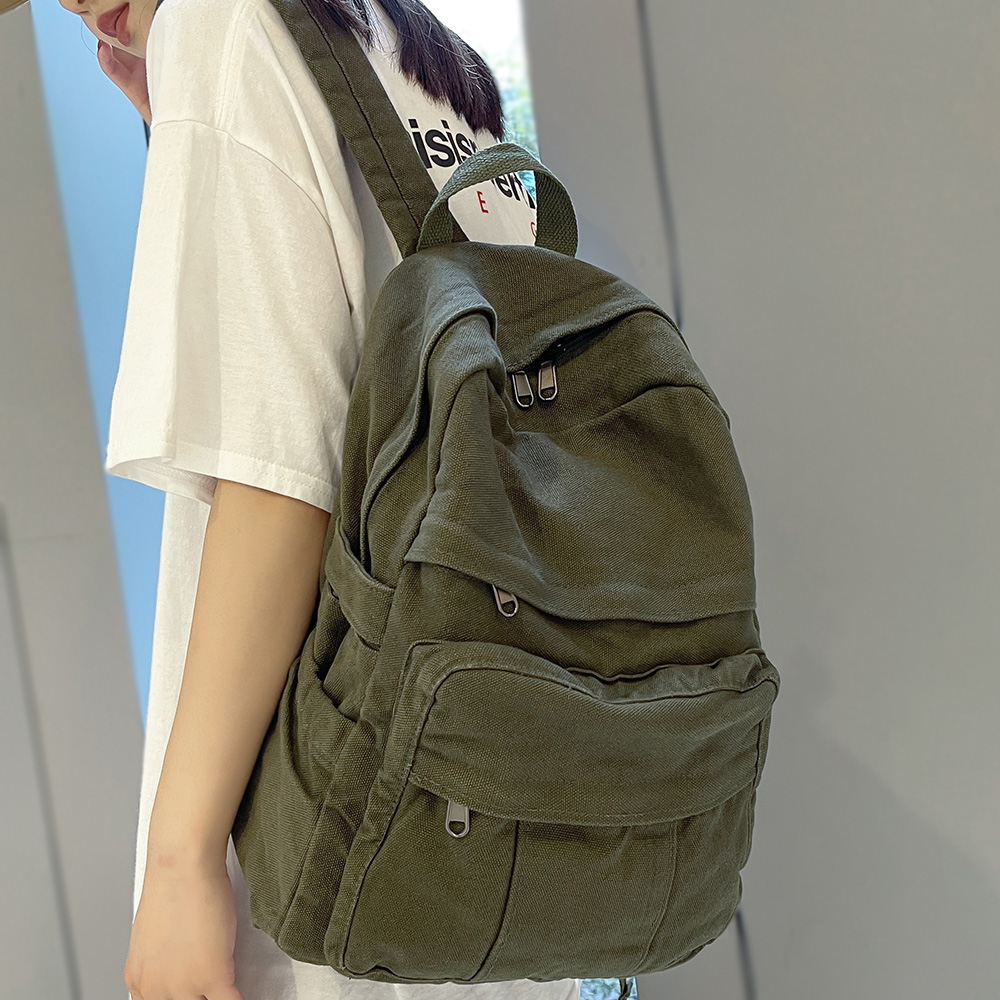Laptop Accessories Women - Kız Kumaş Okul Çantası Yeni Moda
