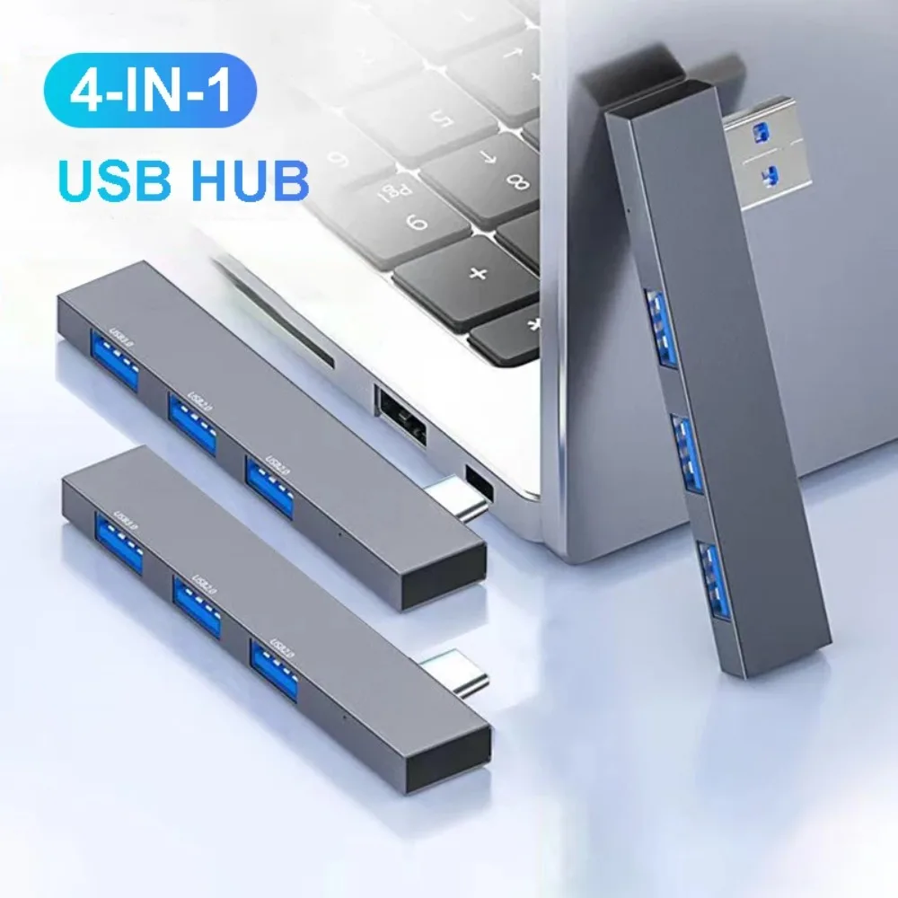 Laptop Accessories Hub - Çoklu USB Splitter OTG Adaptörü USB