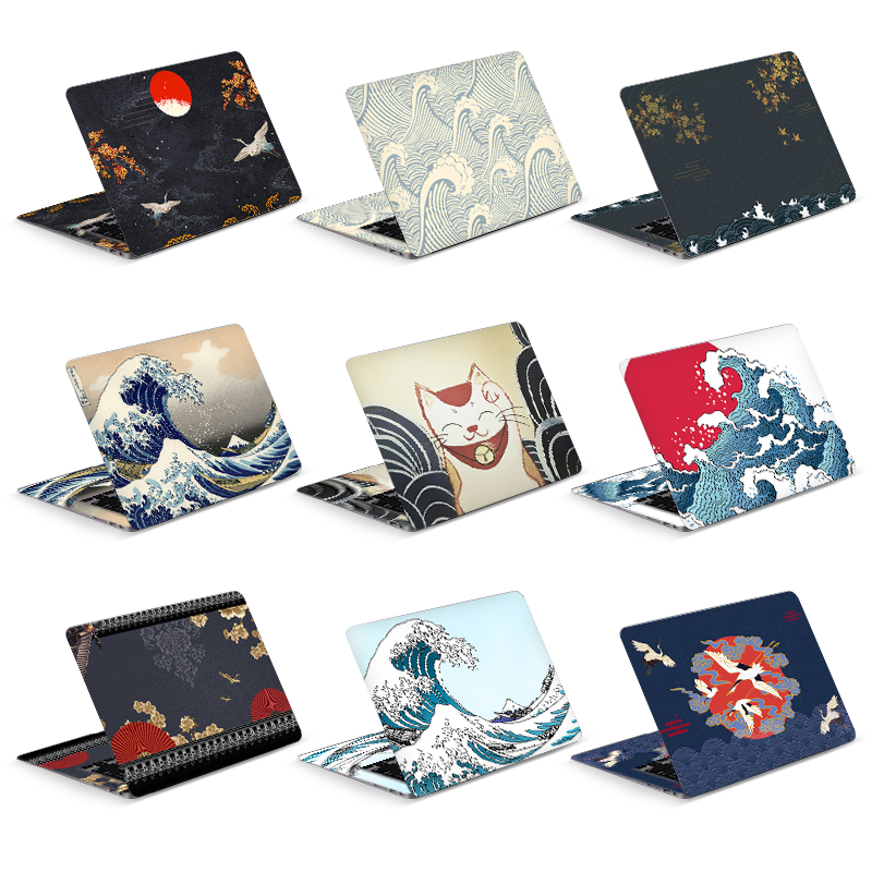 Victus Laptop Accessories - Evrensel Deniz Dalgası laptop kılıfı Etiket