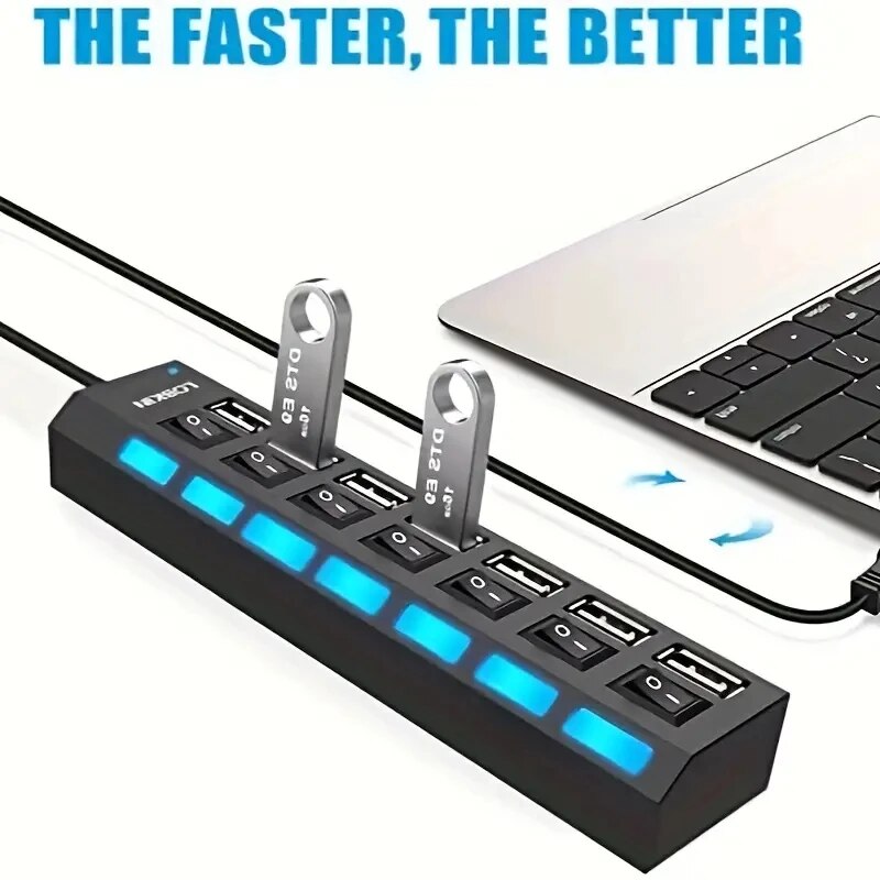 Yüksek Hızlı 4/7 Bağlantı Nokt - Laptop Accessories Hub incelemesi ve fiyatı