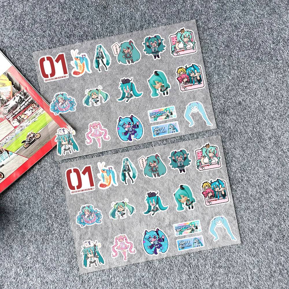 M-MIKU Çıkartmalar Moto Etiket - Laptop Accessories Wallpaper incelemesi ve fiyatı
