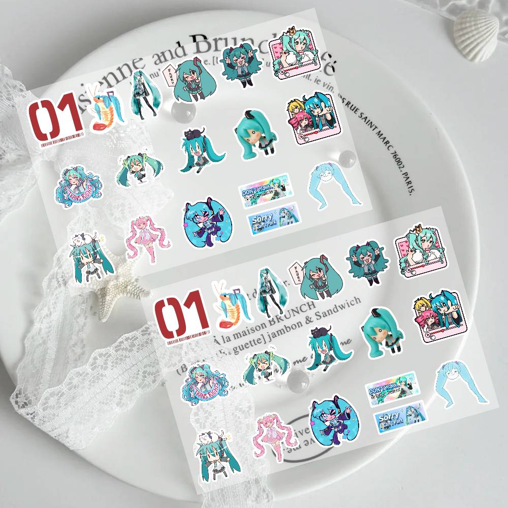 M-MIKU Çıkartmalar Moto Etiket - Laptop Accessories Wallpaper incelemesi ve fiyatı