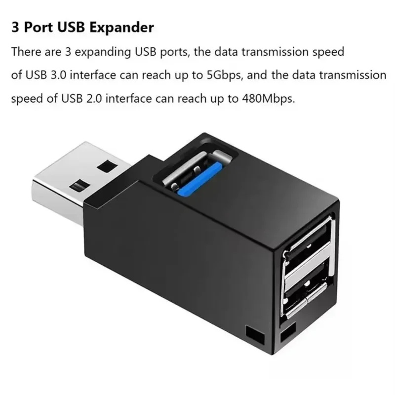 USB 3.0 2.0 Döndürülebilir 3 B - Laptop Accessories Hub incelemesi ve fiyatı