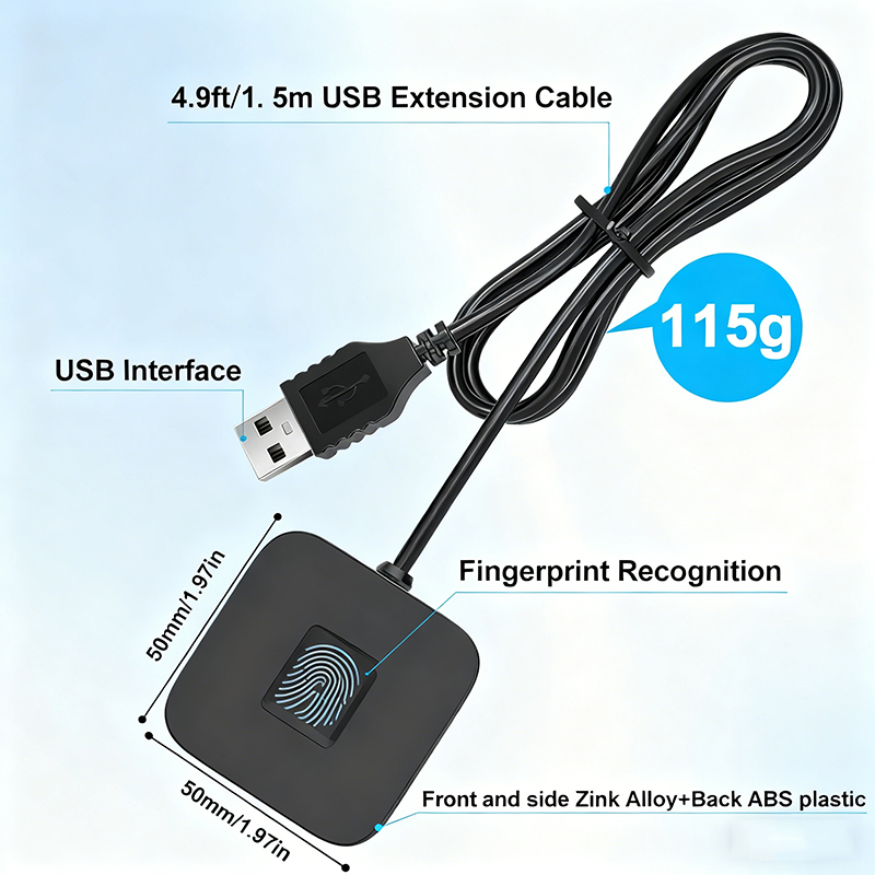Windows 10 11 PC Dongle için U - Fingerprint Reader Usb incelemesi ve fiyatı