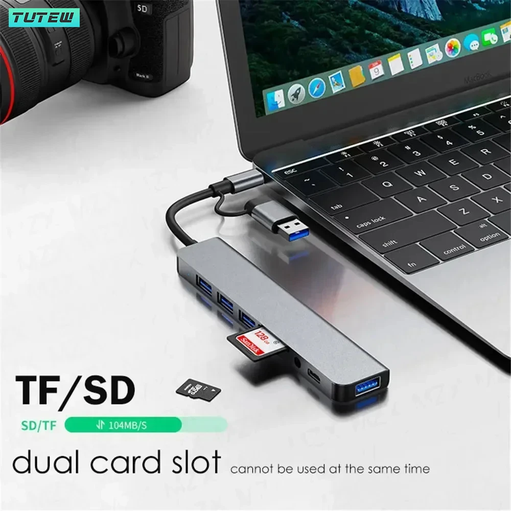 8'i 1 arada USB C Hub USB Çokl - Laptop Accessories Hub incelemesi ve fiyatı