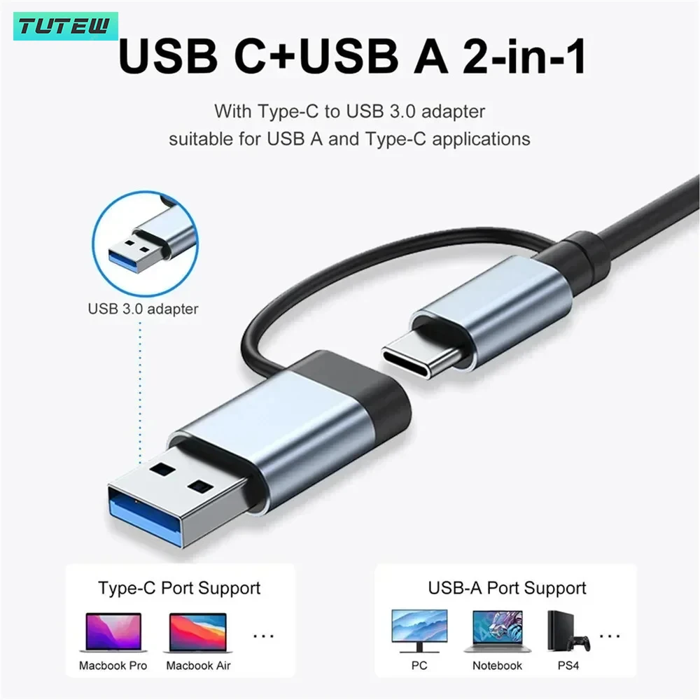 8'i 1 arada USB C Hub USB Çokl - Laptop Accessories Hub incelemesi ve fiyatı