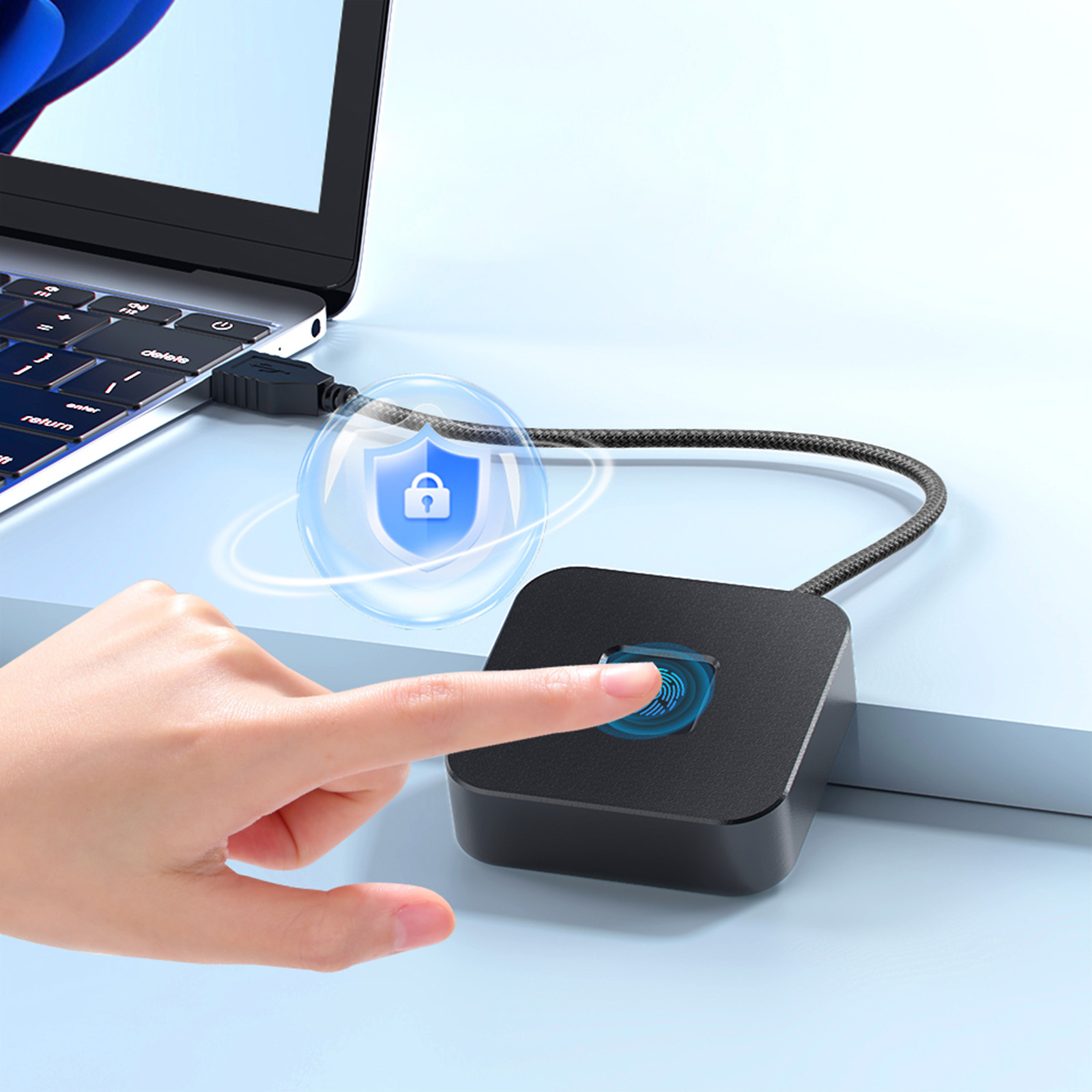 5 ft Kablolu USB Parmak İzi Ok - Fingerprint Reader Usb incelemesi ve fiyatı