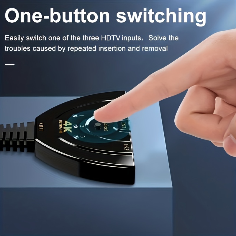 4K*2K 3 Port HDTV uyumlu Anaht - Laptop Accessories Hub incelemesi ve fiyatı
