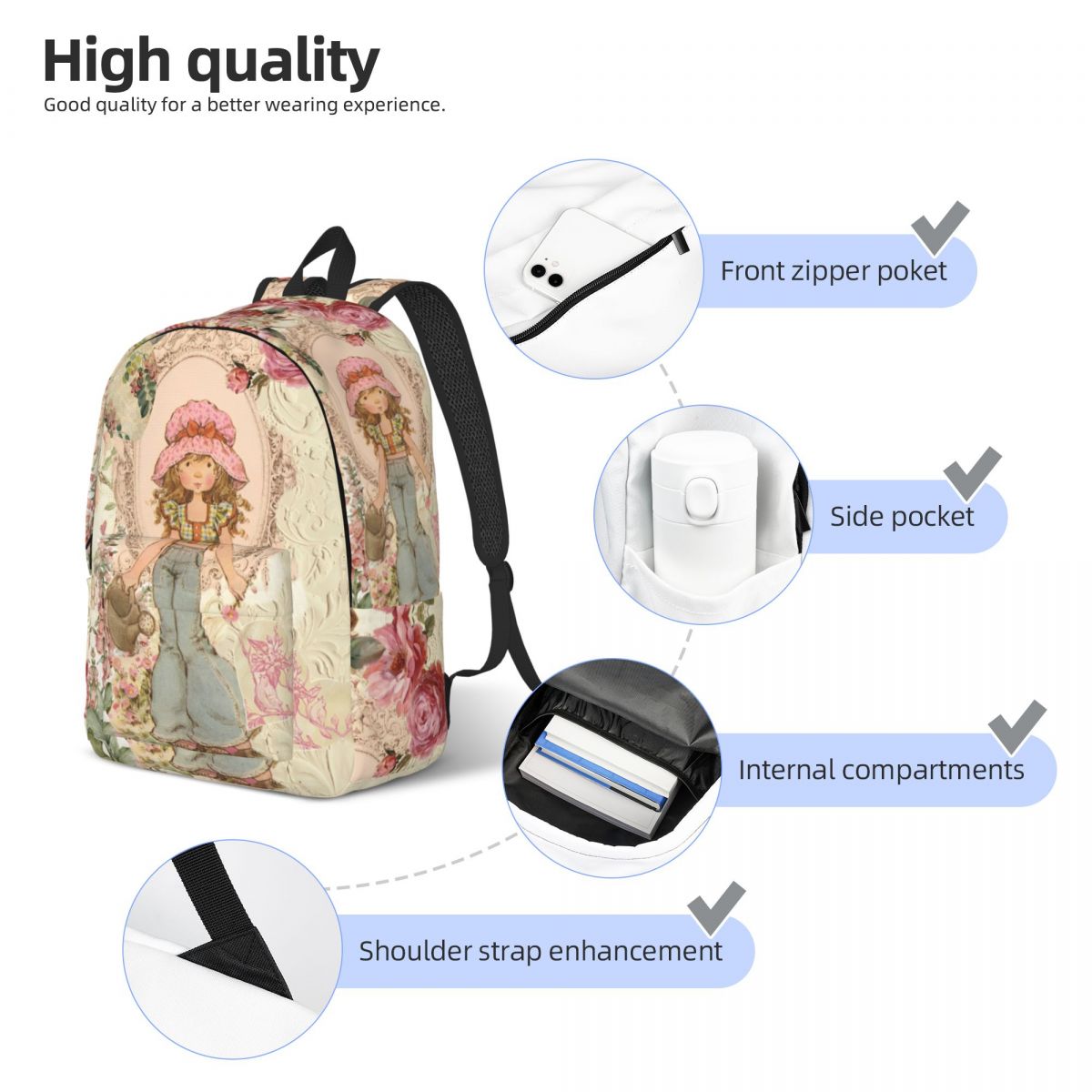 Sarah Kay Karikatür Çiçek Kız  - Laptop Accessories Women incelemesi ve fiyatı