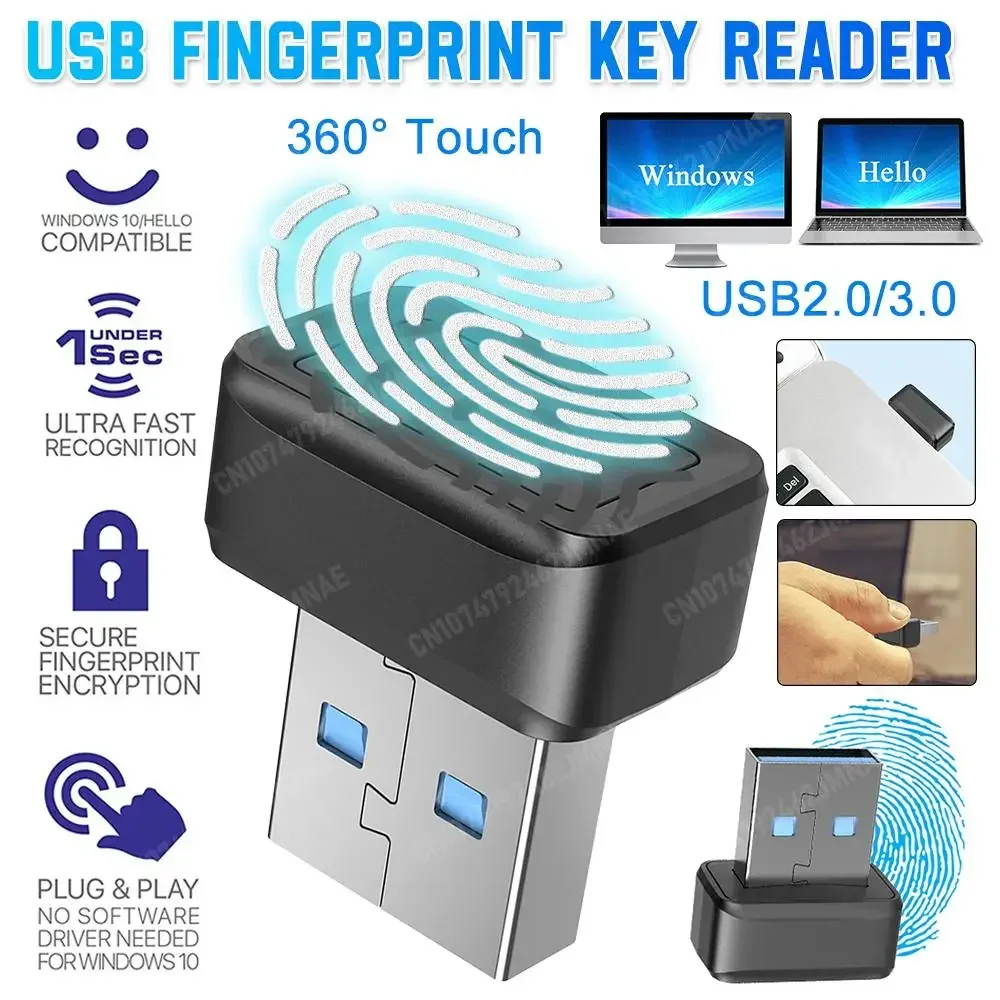 USB Parmak İzi Anahtar Okuyucu - Fingerprint Reader Usb incelemesi ve fiyatı