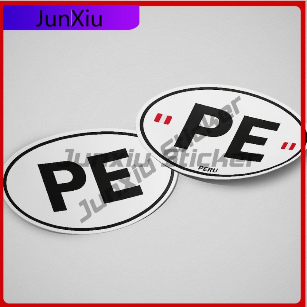 Peru PE Etiket Oval Bayrak Su  - Laptop Unique Accessories incelemesi ve fiyatı