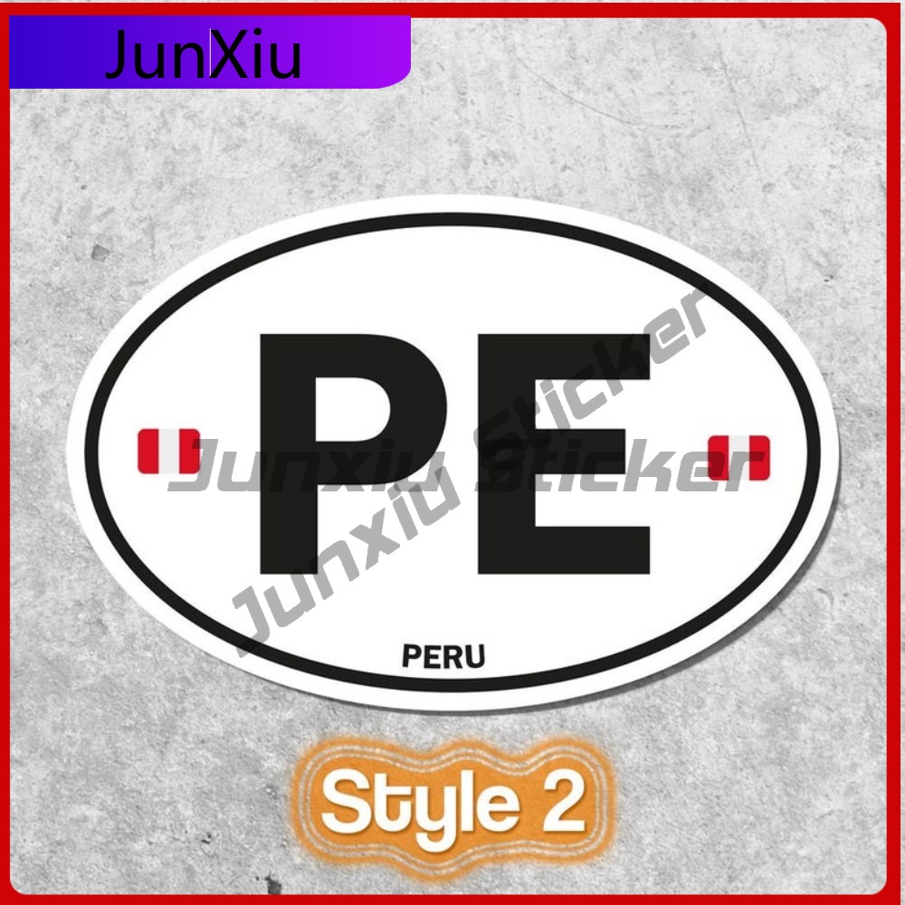 Peru PE Etiket Oval Bayrak Su  - Laptop Unique Accessories incelemesi ve fiyatı