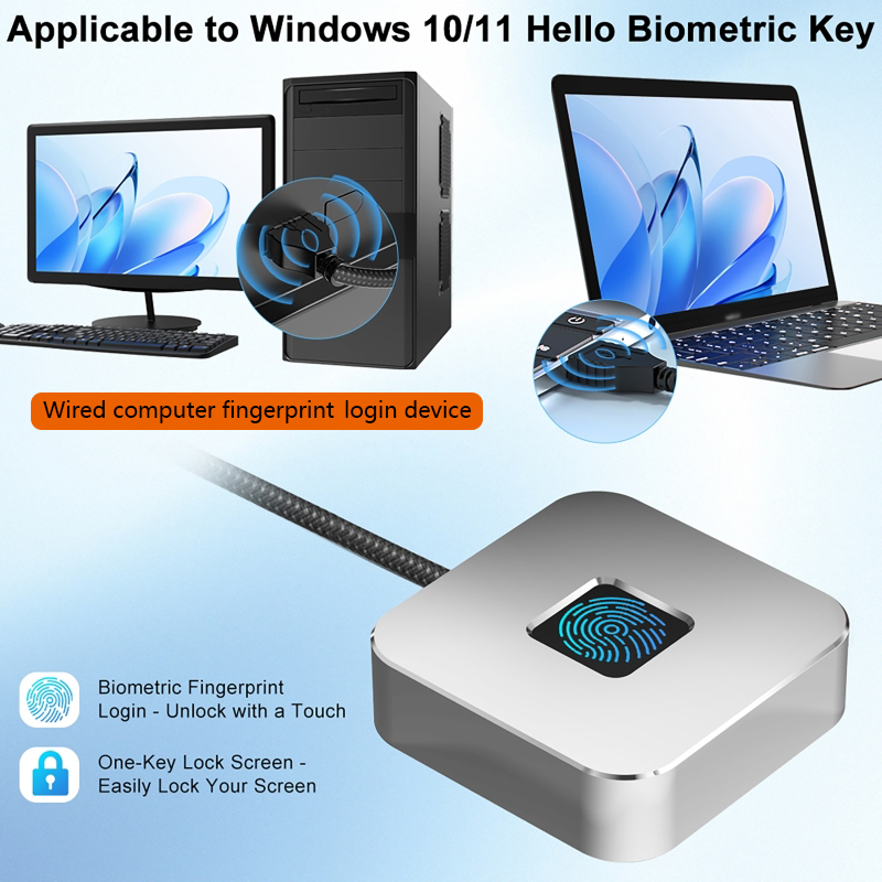 Windows Hello için 5 ft Kablol - Fingerprint Reader Usb incelemesi ve fiyatı