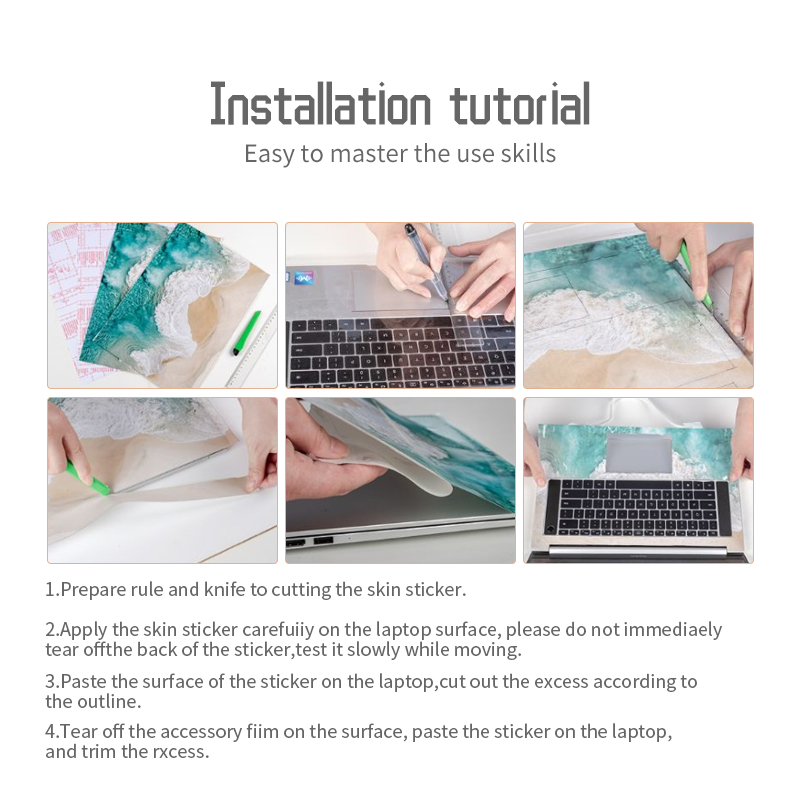 DIY dizüstü derileri çıkartmal - Victus Laptop Accessories incelemesi ve fiyatı