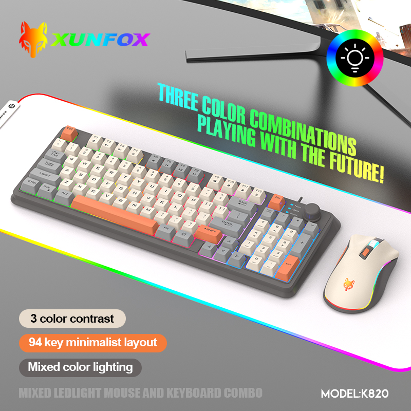 K820 USB Kablolu Oyun Klavye F - Laptop Accessories Women incelemesi ve fiyatı