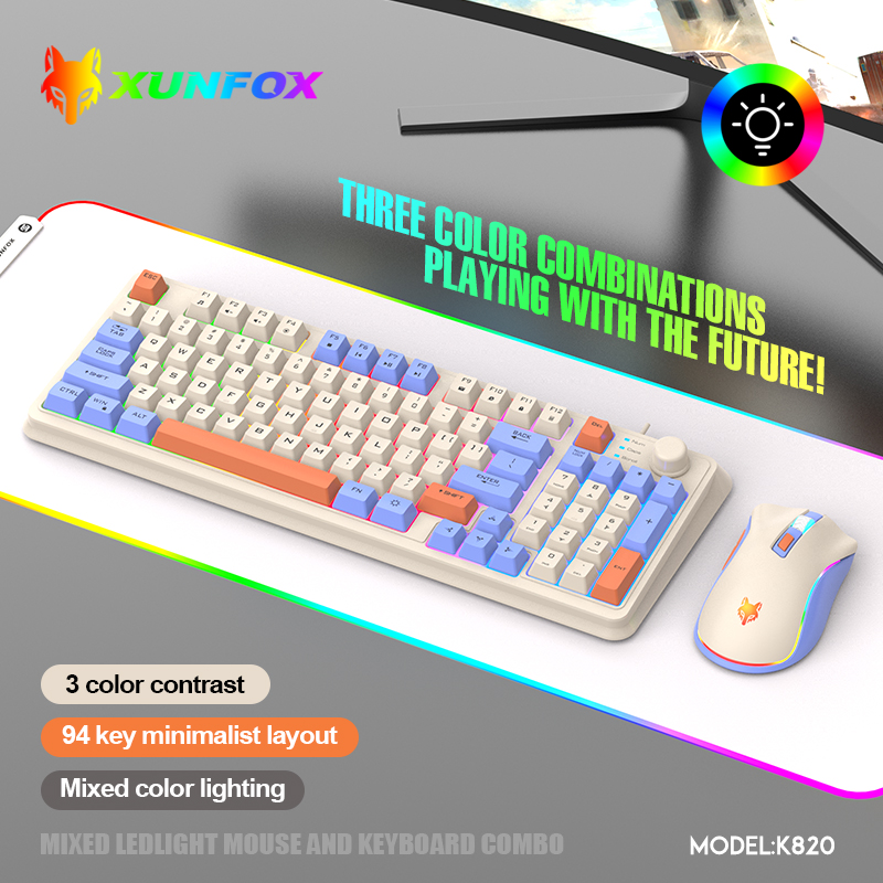 K820 USB Kablolu Oyun Klavye F - Laptop Accessories Women incelemesi ve fiyatı