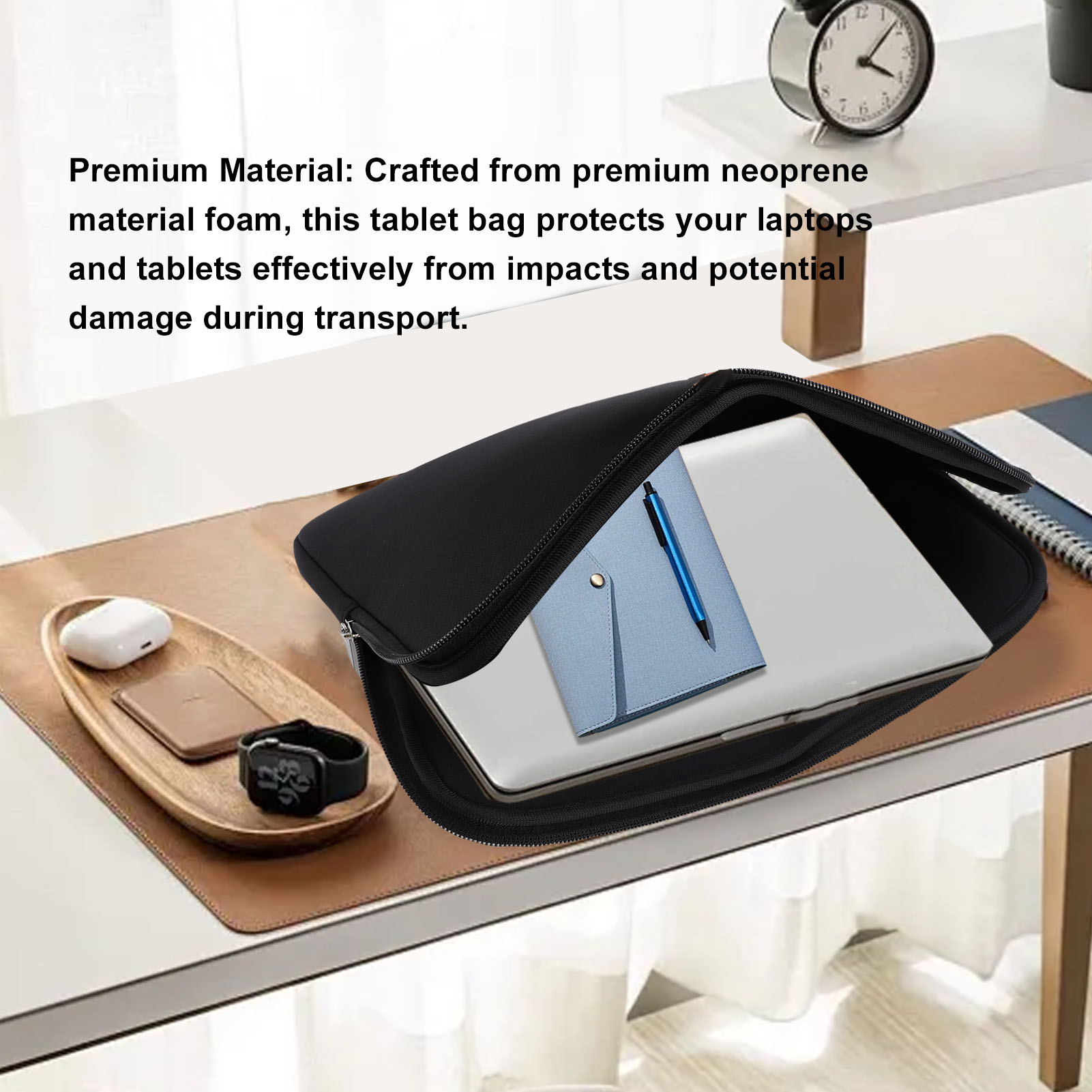 Tablet Çantası Siyah Su Geçirm - Laptop Sleeve Neoprene incelemesi ve fiyatı