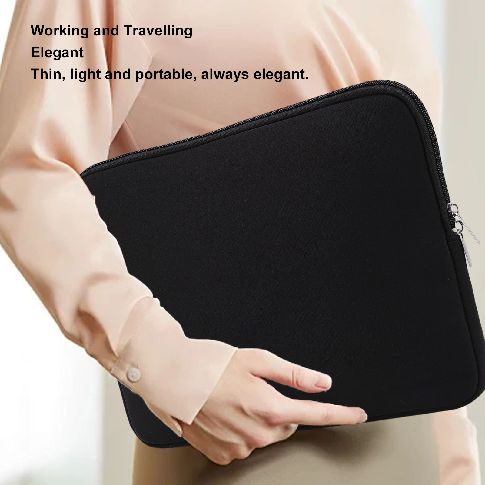 Tablet Çantası Siyah Su Geçirm - Laptop Sleeve Neoprene incelemesi ve fiyatı