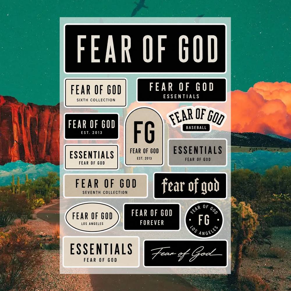 F-EAR OF G-OD Çıkartmalar Moto - Laptop Accessories Wallpaper incelemesi ve fiyatı