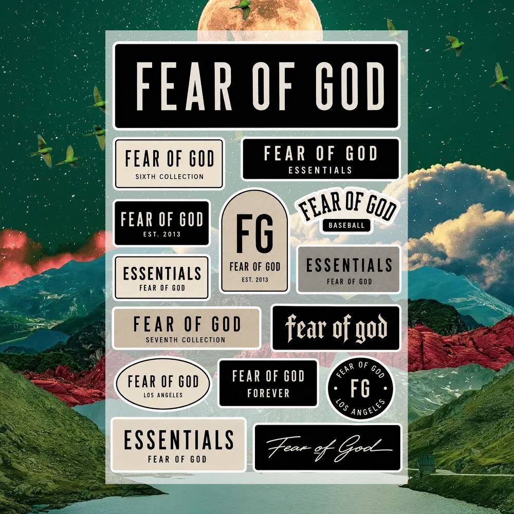 F-EAR OF G-OD Çıkartmalar Moto - Laptop Accessories Wallpaper incelemesi ve fiyatı