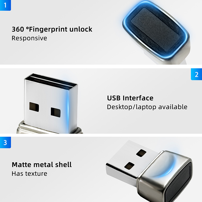 Mini Biyometrik Parmak İzi Gir - Fingerprint Reader Usb incelemesi ve fiyatı
